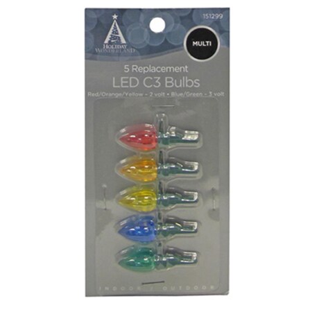 Noma Inliten Multi C3 LED Replacement Bulb, 5PK 151299